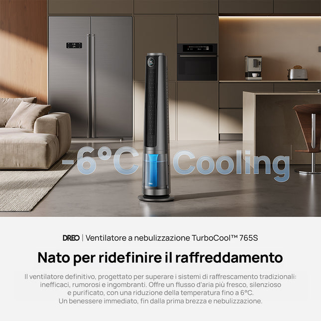 Dreo TurboCool Misting Fan 765S