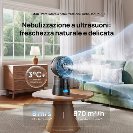 Dreo TurboCool Misting Fan 516S