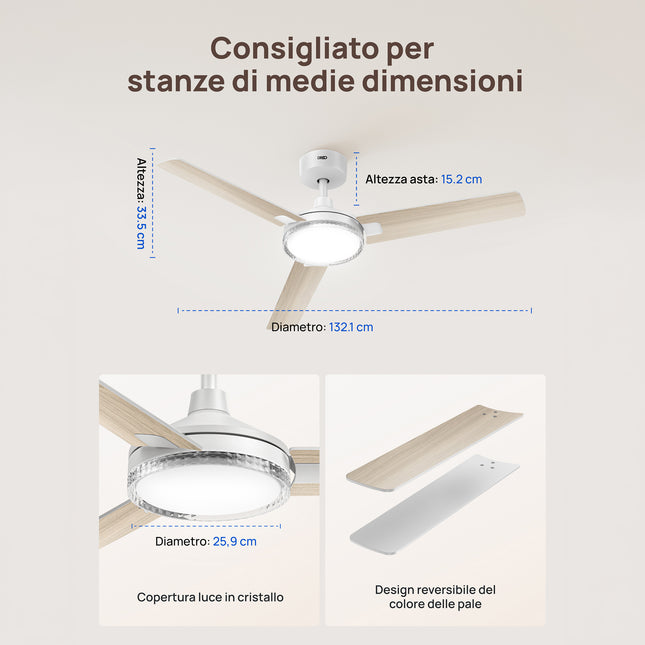 DREO Ceiling Fan 334