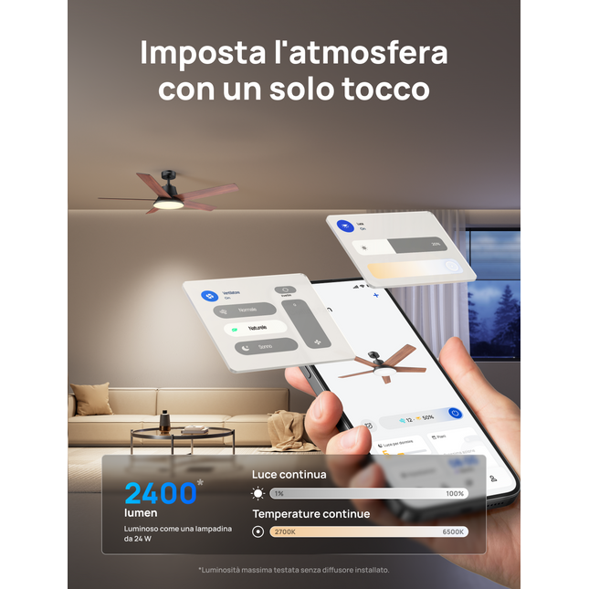 Dreo Smart Ceiling Fan CLF521S