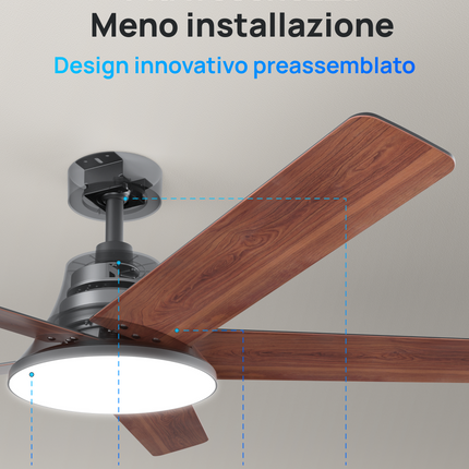 Dreo Smart Ceiling Fan CLF521S