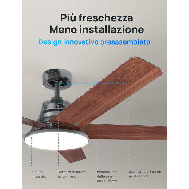 Dreo Smart Ceiling Fan CLF521S