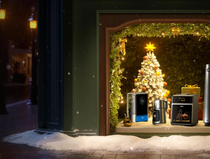 <h2><strong>Riscalda il tuo Natale con Dreo.</strong></h2>